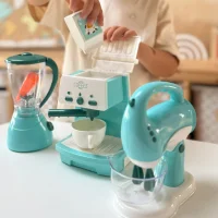 WOOPIE Zestaw AGD 3w1 Ekspres Mikser Blender Efekty Dźwiękowe Świetlne - zdjęcie 3