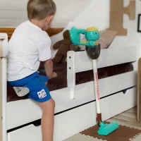 WOOPIE Interaktywny Odkurzacz Dino 3w1 Funkcja Ssania Światło Dźwięk - zdjęcie 2