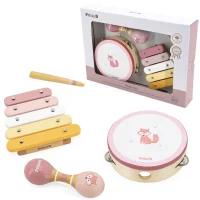 VIGA PolarB Zestaw Instrumentów Muzycznych Różowy - zdjęcie 1