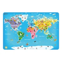 CLASSIC WORLD Puzzle Mapa Świata - zdjęcie 2