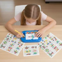 WOOPIE Tablica Magnetyczna dla Dzieci Montessori MagPad Słonik - zdjęcie 3