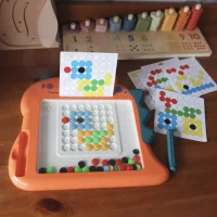 WOOPIE Tablica Magnetyczna dla Dzieci Montessori MagPad Dinozaur - zdjęcie 2