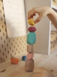 Tooky Toy Edukacyjne Pudełko Montessori Układanka Liczydło Tablica Pogody 6w1 od 3 Lat - zdjęcie 3