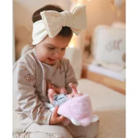 WOOPIE ROYAL Pierwsza Lalka Bobas z Kocykiem Króliczkiem 23 cm - zdjęcie 2