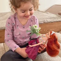 WOOPIE ROYAL Lalka Emi Style Fashion 32 cm - Stylowa Księżniczka w Różowej Sukni + Akcesoria - zdjęcie 2