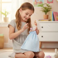 WOOPIE ROYAL Lalka Modowa LILY Panna Młoda z Tortem - zdjęcie 2