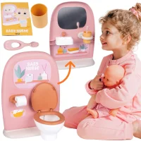 SMOBY Baby Nurse - Dwustronna toaleta Dla lalki 42 cm - zdjęcie 1