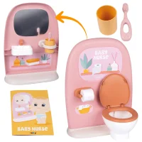 SMOBY Baby Nurse - Dwustronna toaleta Dla lalki 42 cm - zdjęcie 2