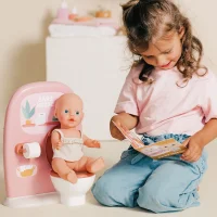 SMOBY Baby Nurse - Dwustronna toaleta Dla lalki 42 cm - zdjęcie 3