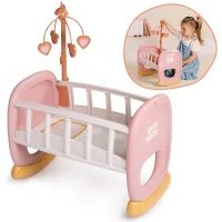 SMOBY Baby Nurse Kołyska z karuzelką - zdjęcie 1