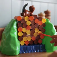 WOOPIE Gra Zręcznościowa Tama Spadający Bóbr - zdjęcie 2