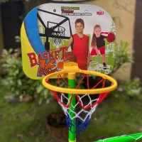 WOOPIE Zestaw 2w1 Koszykówka Bramka do Piłki Nożnej+ Piłki - zdjęcie 4