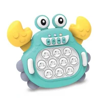 WOOPIE Gra POP IT Elektroniczna Antystresowa Zręcznościowa Krab Zielony - zdjęcie 2