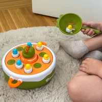 WOOPIE Gra Zręcznościowa Łowienie Dinozaurów 4w1 Katapulta - zdjęcie 3