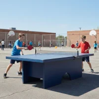 WOOPIE Paletki Rakietki Do Ping Pong Tenisa Stołowego Zestaw + 3 Piłeczki - zdjęcie 3