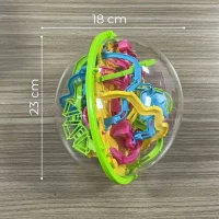 WOOPIE Labirynt Kulkowy 3D 360 Gra Logiczno Zręcznościowa - zdjęcie 3