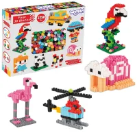 WOOPIE Klocki Konstrukcyjne 3D PIXEL 1750 el. - zdjęcie 1
