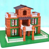 WOOPIE Zestaw Do Budowania z Cegieł - Willa 357 el. - zdjęcie 2