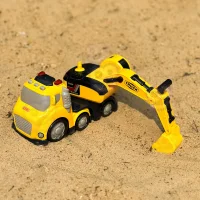 WOOPIE Koparka City Truck Efekty Dźwiękowe i Świetlne - zdjęcie 4