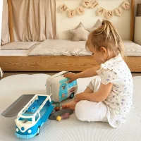 WOOPIE Kamper XL dla Lalek Zestaw Kempingowy z Przyczepką - zdjęcie 2