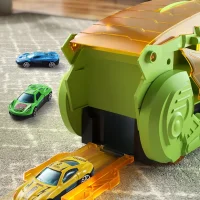 WOOPIE Zestaw Pojazdów Tor Dinozaur Pożeracz 13el. - zdjęcie 4