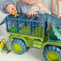 WOOPIE Ciężarówka Dinozaur Transporter Figurki - zdjęcie 2