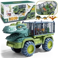WOOPIE Ciężarówka Dinozaur Transporter Figurki - zdjęcie 1