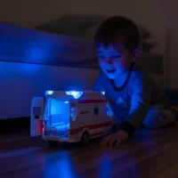 WOOPIE Pogotowie Karetka Ambulans Nosze w Zestawie + Sygnały Dźwiękowe I Świetlne - zdjęcie 3