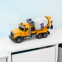 WOOPIE Ciężarówka Betoniarka Obrotowy Bęben Światła Dźwięki Żółta - zdjęcie 2