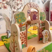 TOOKY TOY Zestaw Mini ZOO Przenośny Zestaw Torba Zwierzęta - zdjęcie 2