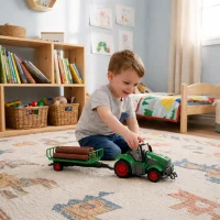 WOOPIE Traktor z Przyczepą na Pilota Sterowany RC - Skala 1:24 - zdjęcie 2