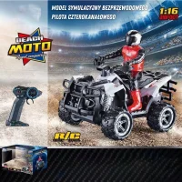 WOOPIE Zdalnie Sterowany RC Quad Kaskaderski 1:16 - zdjęcie 4