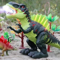 WOOPIE Chodzący Dinozaur Tyrannosaurus Rex Efekty Świetlne i Dźwiękowe - zdjęcie 3