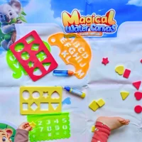 WOOPIE Mata Wodna do Malowania Safari Literki Cyferki - zdjęcie 3