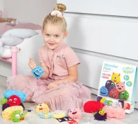 WOOPIE ART&FUN Zestaw Kreatywny Zrób Potworka Monster Pom - zdjęcie 2