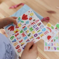 WOOPIE ART&FUN Zestaw Kreatywny Zrób Torebkę Dekorowanie Woreczka Imię Dziecka DIY - zdjęcie 5