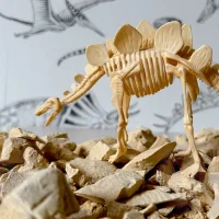 WOOPIE Zabawka Kreatywna Dinozaur Szkielet Wykopalisko Archeologiczne - zdjęcie 3