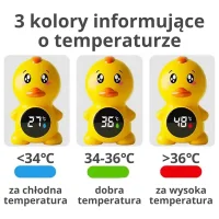 WOOPIE BABY Termometr do Mierzenia Temperatury Wody Kaczuszka - zdjęcie 2