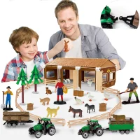WOOPIE Zestaw Mały Farmer XL Figurki Gospodarstwo - zdjęcie 1