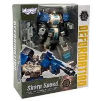WOOPIE Robot Transformujący SHARP SPEED 2w1 Ciężarówka Bojowa - zdjęcie 4
