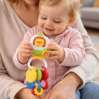 Woopie Baby Zabawka Interaktywna Pilot Samochodzik z Kluczykami Grzechotka Gryzak - zdjęcie 2