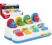 WOOPIE BABY Zabawka Edukacyjna Wyskakujące Pojazdy POP-UP - zdjęcie 1