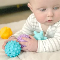 WOOPIE BABY Klocki Sensoryczne do Ściskania 6 el. - zdjęcie 3