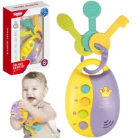 WOOPIE BABY Interaktywne Kluczki Samochodowe z Pilotem Gryzak 2w1 - zdjęcie 1