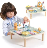 VIGA PolarB Stół Stolik Edukacyjny Pętla Cymbałki Sensoryka Montessori - zdjęcie 1