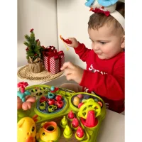 WOOPIE BABY Interaktywny Multistolik Edukacyjny 8w1 Montessori - zdjęcie 2