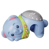WOOPIE BABY Projektor Gwiazd Rzutnik Lampka Nocna dla Dzieci Słonik - zdjęcie 2