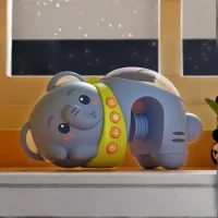 WOOPIE BABY Projektor Gwiazd Rzutnik Lampka Nocna dla Dzieci Słonik - zdjęcie 3