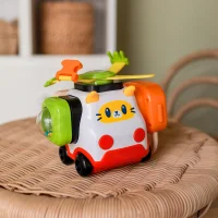 WOOPIE BABY Montessori Manipulacyjny Zestaw Konstrukcyjny Samochód Kotek 1 - zdjęcie 2