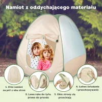 WOOPIE Discovery Zestaw Małego Odkrywcy Namiot Kempingowy XXL na Biwak 15 el. - zdjęcie 2